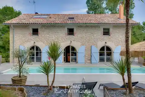 Spacious Character Home in Private Wooded Setting