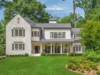 Timeless White Brick Home in North Buckhead