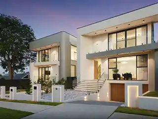 Sleek New Tri-level Semi-detached Duplex