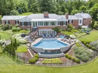 Custom Retreat Overlooking Spring Valley Lake