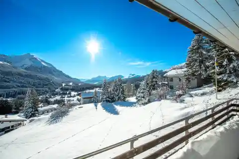 Valbella: Holiday Residence in Ski-in/ski-out Location with Unobstructed View