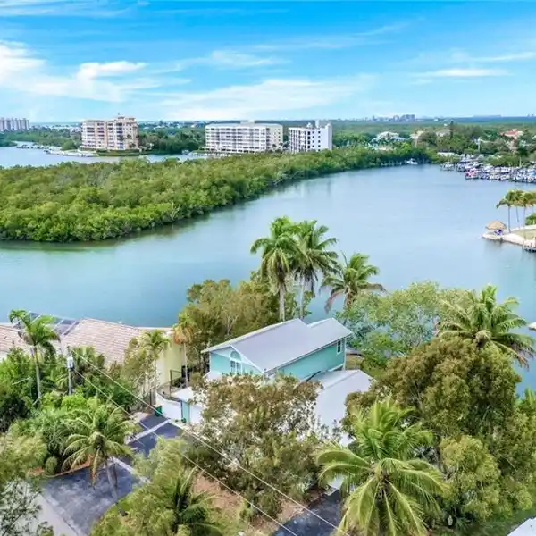 WIDE WATERFRONT PROPERTY