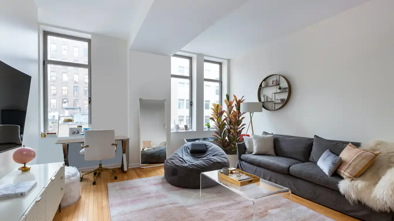 Large Classic One Bedroom Loft at Iconic Address