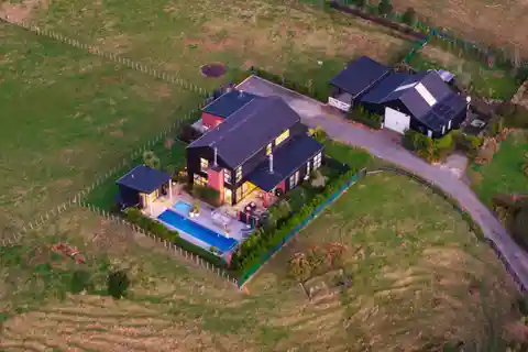 Elegant Rural Retreat with Pool House and Stables