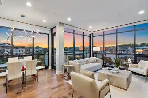Stunning and Sophisticated Penthouse in Coveted Nashville Boutique High-Rise