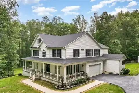 Elegant 11+ Acre Retreat with Spacious Deck