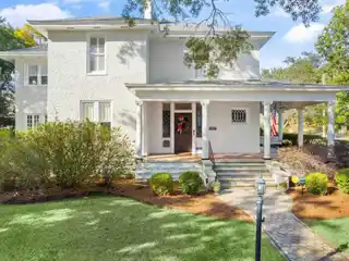 Stately Stucco Home on a Large Corner Lot