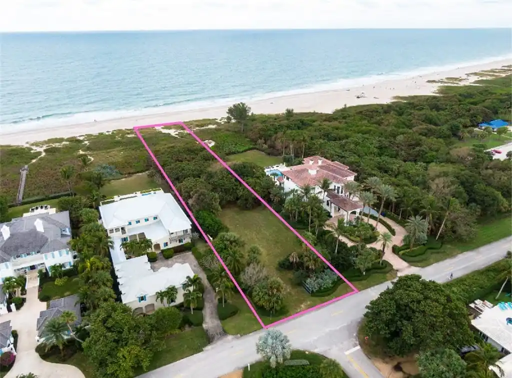 The Last Oceanfront Lot in Coveted Old Riomar