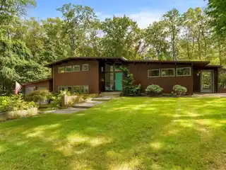 Mid-Century Gem with Vaulted Beamed Ceilings