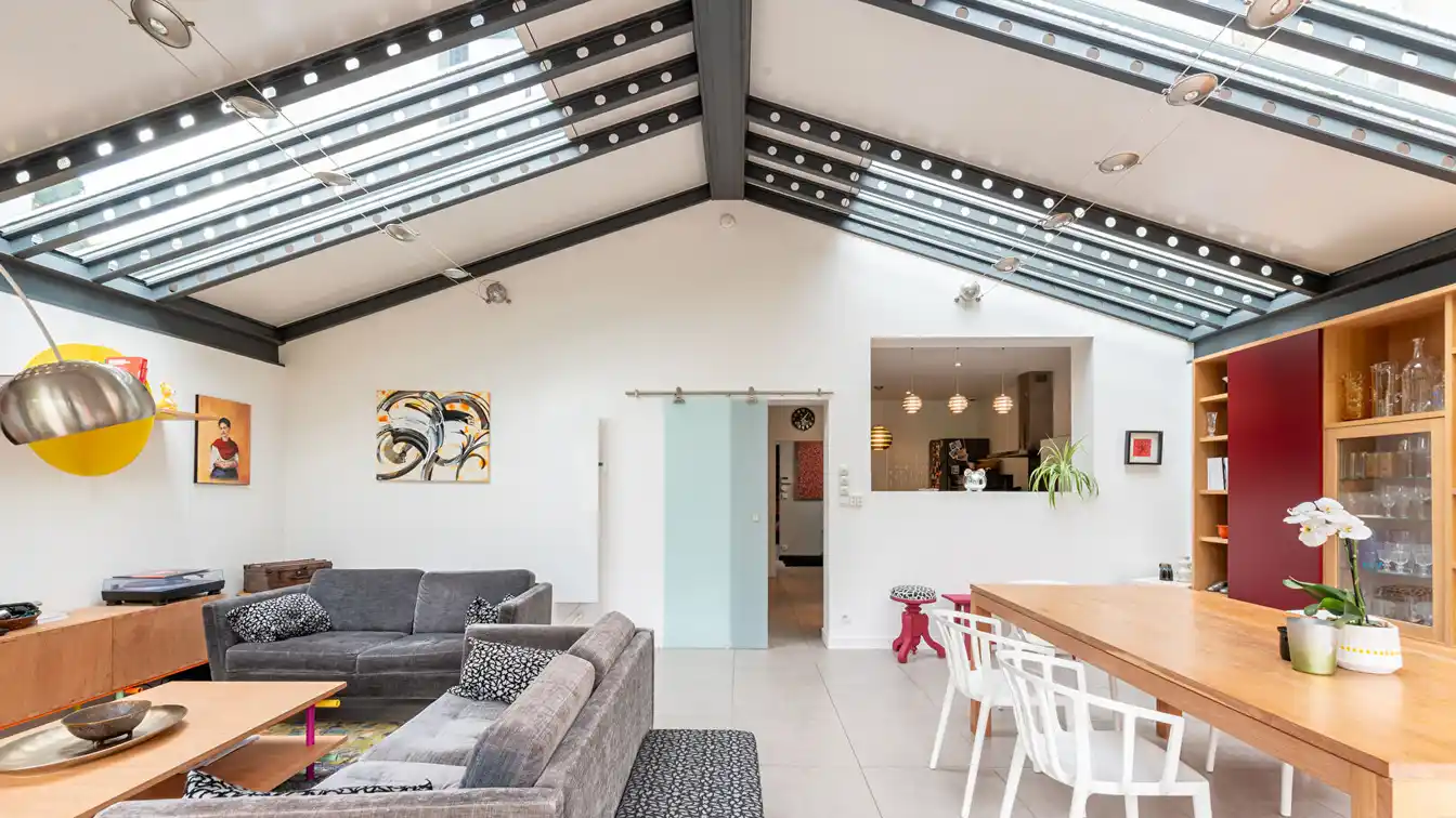 Functional Industrial Style in a Sought-after Location