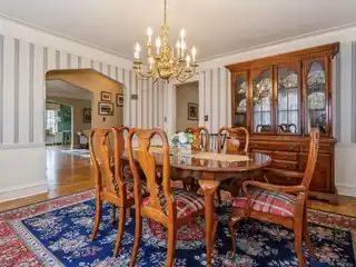 Cathedral Gardens Stately Tudor Style Home