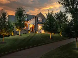 Storybook Hilltop Home Backing to Green Space