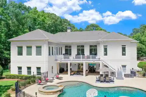 Premier Eight-Acre Lake Lanier Estate in Sought After Buford