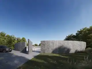 Innovative Modern Villa with Elegant Curves