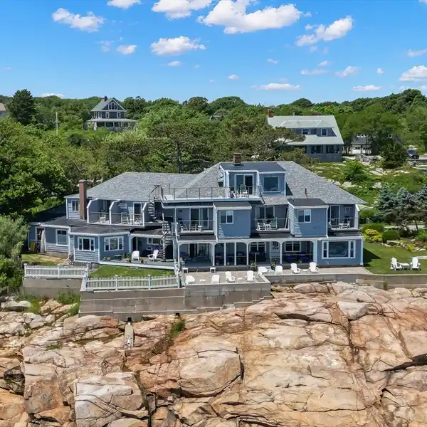 STATELY OCEANFRONT HOME OVERLOOKING TWIN LIGHTS