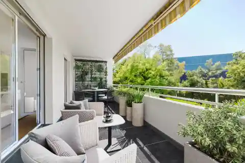 Light-Filled Apartment with Balcony