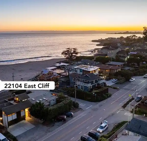 ICONIC EAST CLIFF DRIVE BEACH HOME WITH WHITEWATER VIEWS