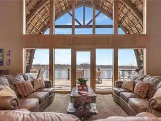 Architecturally Striking Lakefront Residence