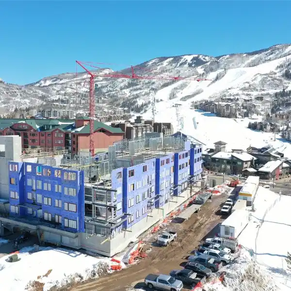 SECOND-FLOOR LOCATION WITH MOUNTAIN VIEWS