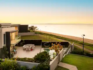 Gorgeous Beachfront Tri-Level Home