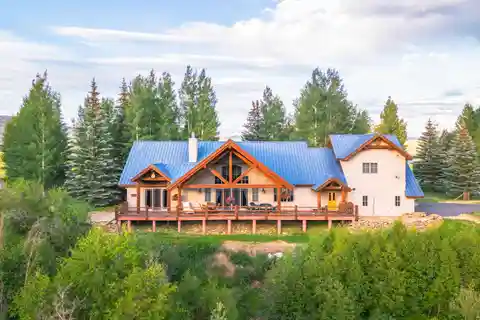 Masterfully Crafted Log Home on over Ten Acres