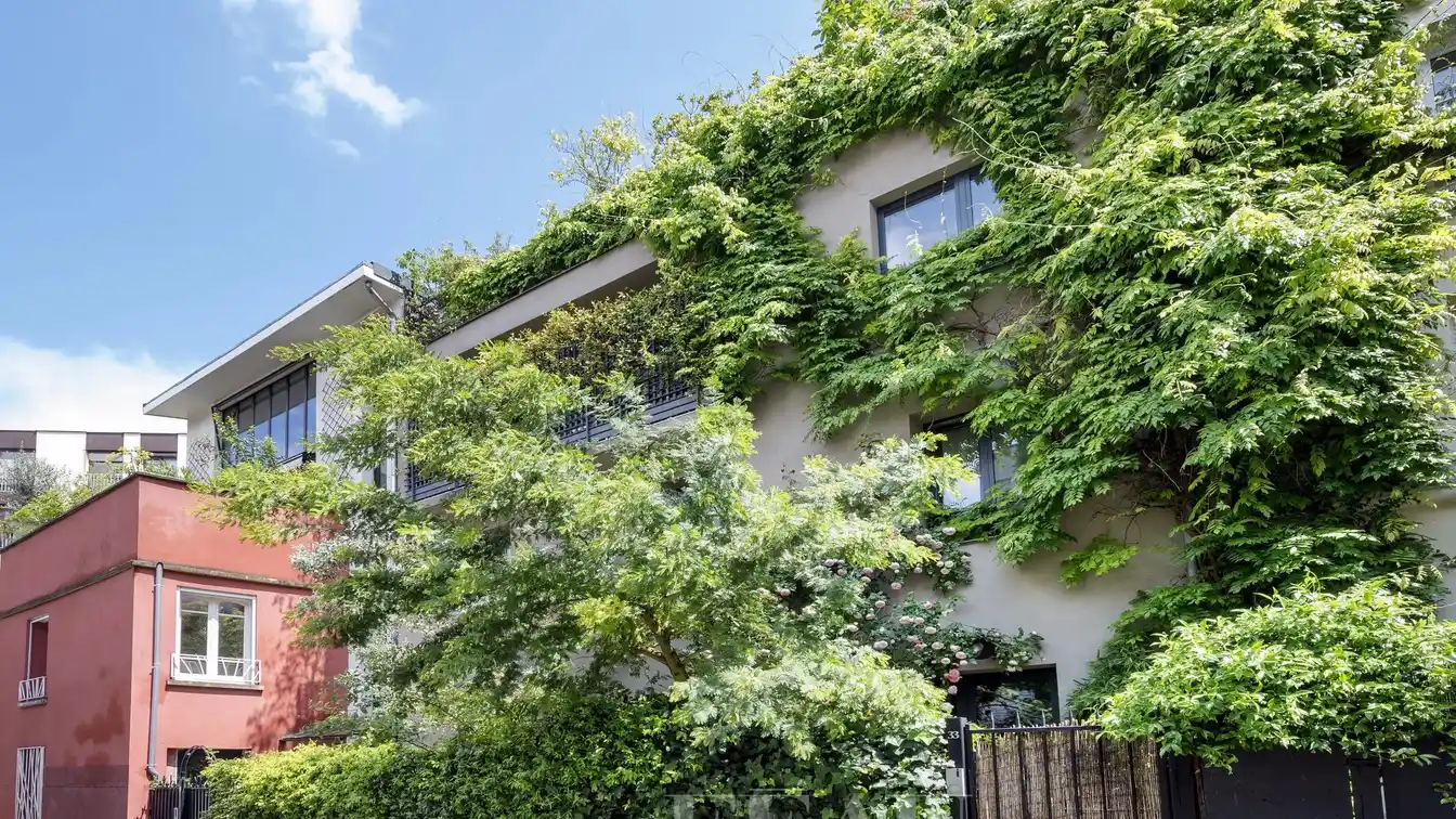 Renovated Parisian Elegance with Terraces and Fireplace