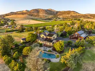 Custom Farmhouse-Style Home on 34 Acres