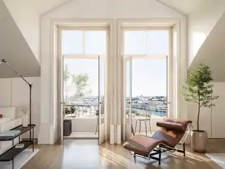 Gorgeous Penthouse in a Renovated Mansion