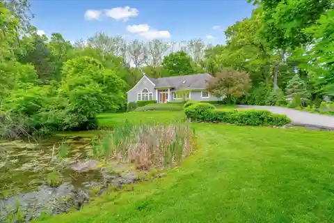 Hilltop Luxury Retreat with Tranquil Pond Views