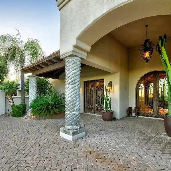SPANISH COLONIAL MASTERPIECE IN HACIENDA DEL SOL ESTATES