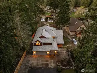 Custom Home with Direct Lake Sawyer Access