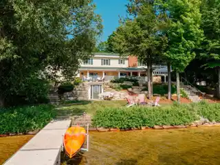 Bass Lake Beauty with Private Shoreline