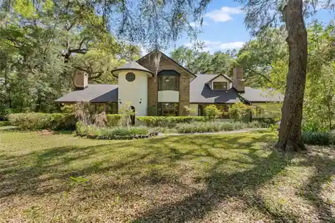 Tudor-Style Home on Three Acres