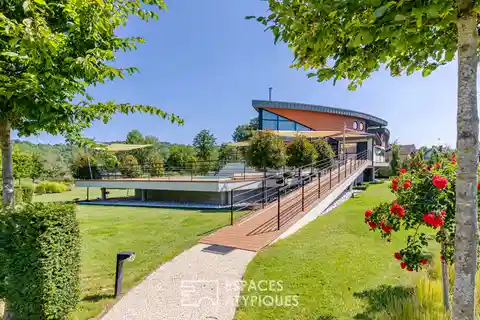 Unique Designer Home in Impressionist Landscape