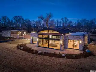 One-of-a-kind Custom Home on the Banks of the Carson River