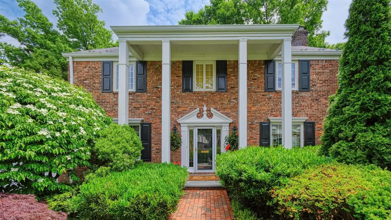 Elegant Brick Center Hall Colonial