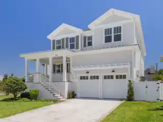 Delightful New Home on a Prime Snell Island Corner Lot