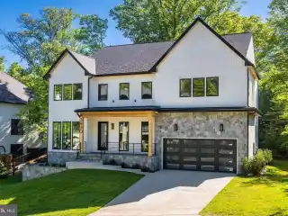 Elegant Designer Home with Screened Porch Fireplace