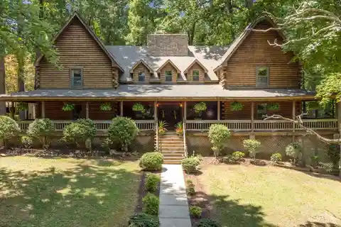 Breathtaking Custom Log Home