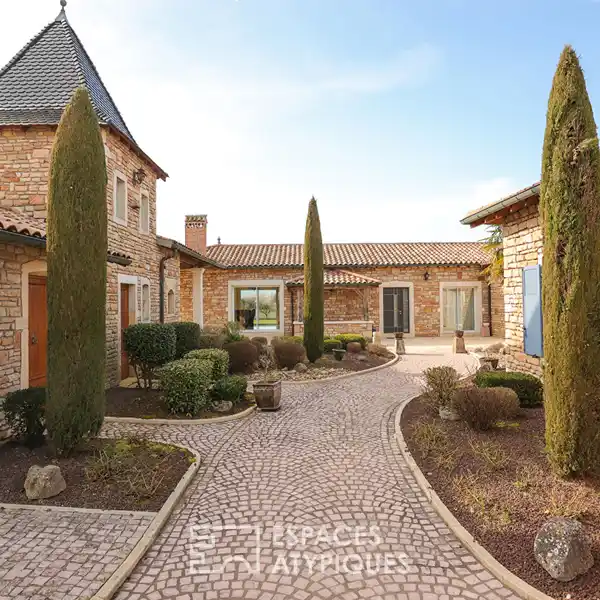 ELEGANT HACIENDA-STYLE HOME WITH POOL OASIS