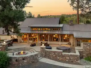 Unique River Home on Eight-plus Gated Acres
