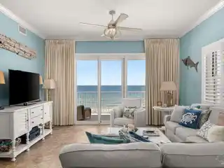 Serene Gulf Retreat with Wrap-Around Balcony