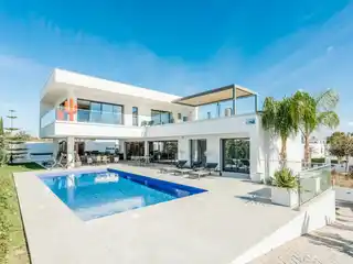 Contemporary Haven with Luxe Wellness Oasis