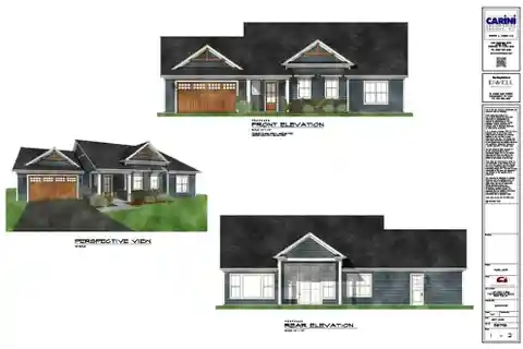 To Be Built Custom Built Home in the Moorings on Keuka